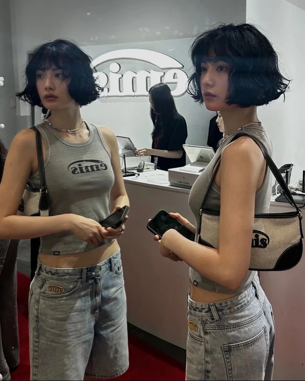 耳下三公分日系捲髮