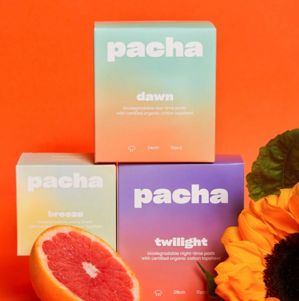 Pacha | 黎明有機棉日用衛生巾(兩件裝）