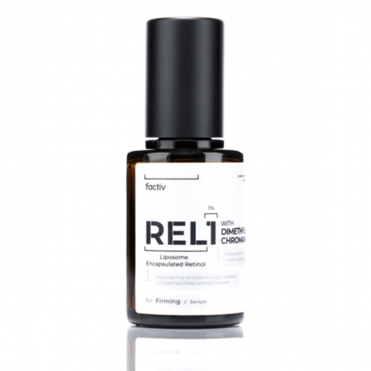 REL1 1% 維他命A醇 + Dimethylmethoxy Chromanol 緊緻煥膚精華