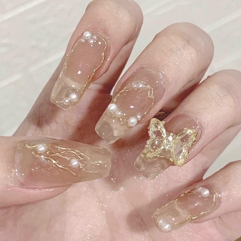 宮廷風浮雕美甲