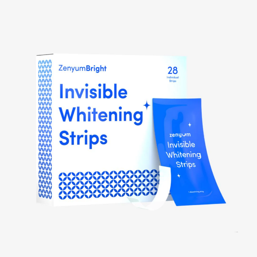 ZenyumBright™ 高效亮白低敏水溶牙貼