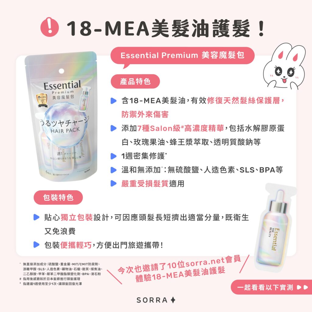 18-MEA美髮油護髮!