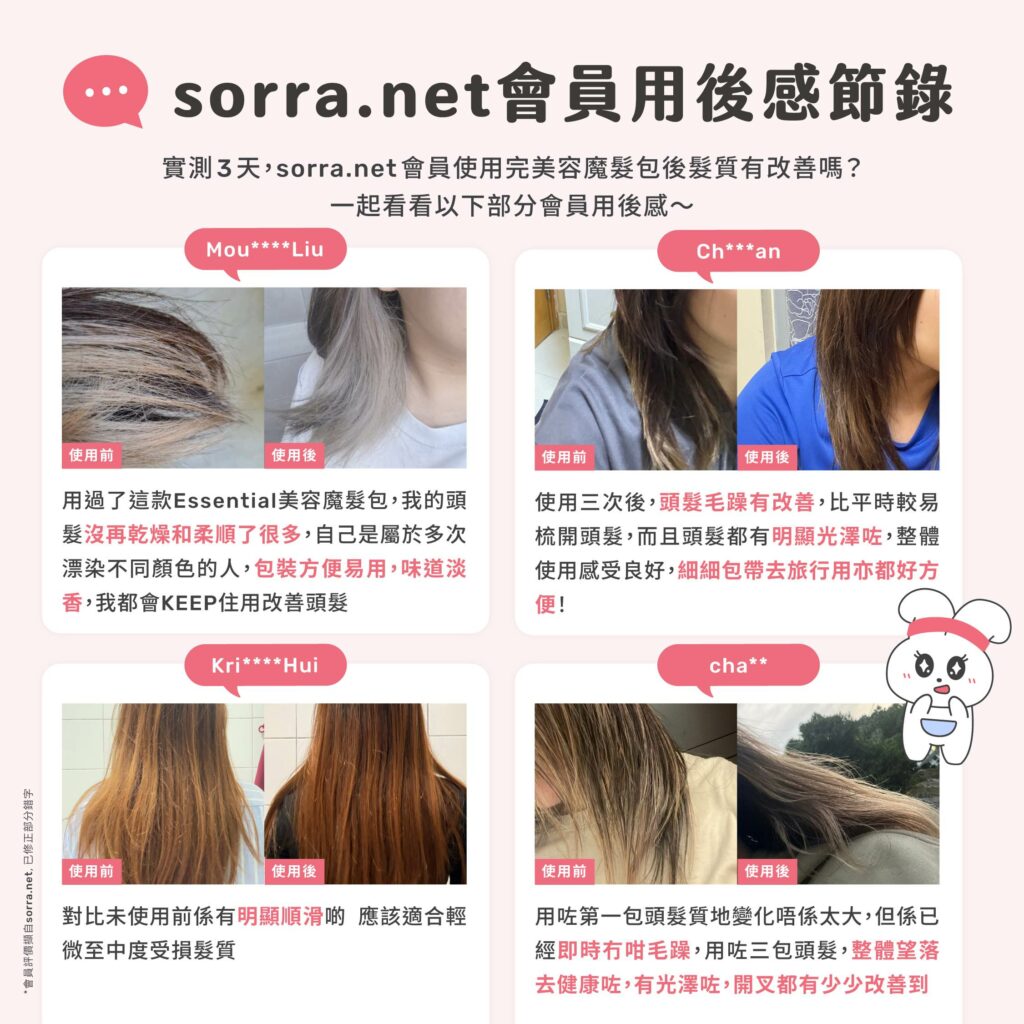 sorra.net會員用後感節錄