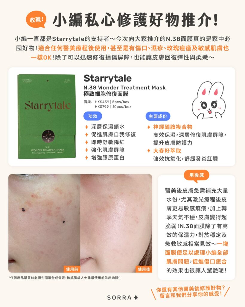 小編私心修護好物推介!