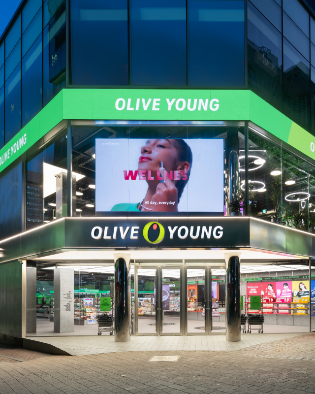 Olive Young 明洞旗艦店地址:首爾中區明洞街53號