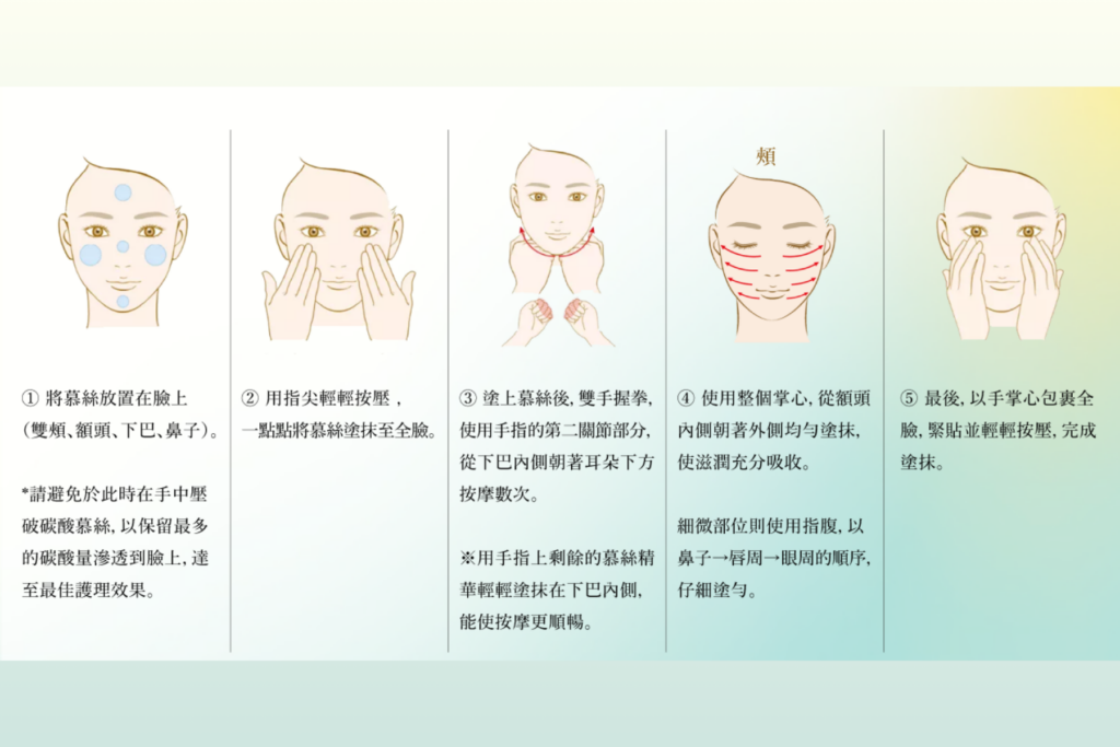 碳酸護膚 SOFINA 土台美容液用法