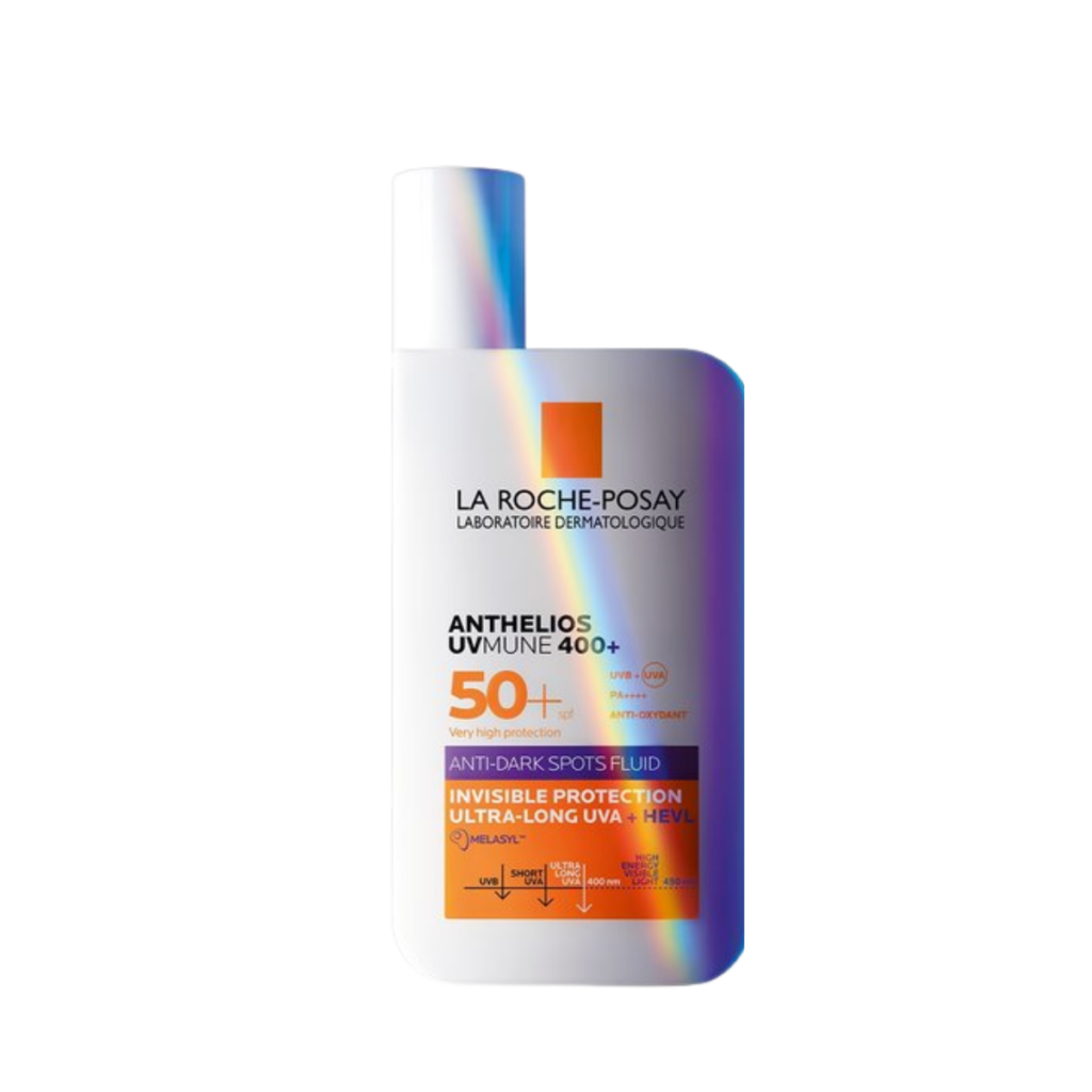 日間防護神隊友！La Roche-Posay UVMUNE 400 全效廣譜輕盈隔離乳液（抗斑配方）