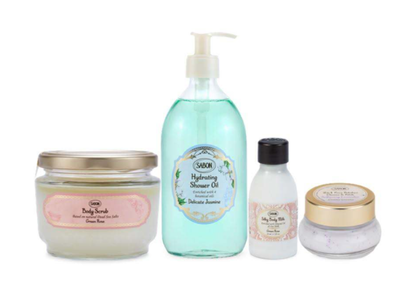 SABON 推薦優惠:78 折皇牌沐浴油及身體磨砂套裝
還原 BB 般絲滑嫩肌!LIVE+ 會員可以優惠價 $680 購入皇牌沐浴油及身體磨砂套裝(原價 $870),再免費獲贈 2 件旅行裝!
套裝包括:
SABON 任意沐浴油 1 支
SABON 任意身體磨砂 1 罐(Dead Sea 系列除外)
SABON 旅行裝 2 件(免費加送)